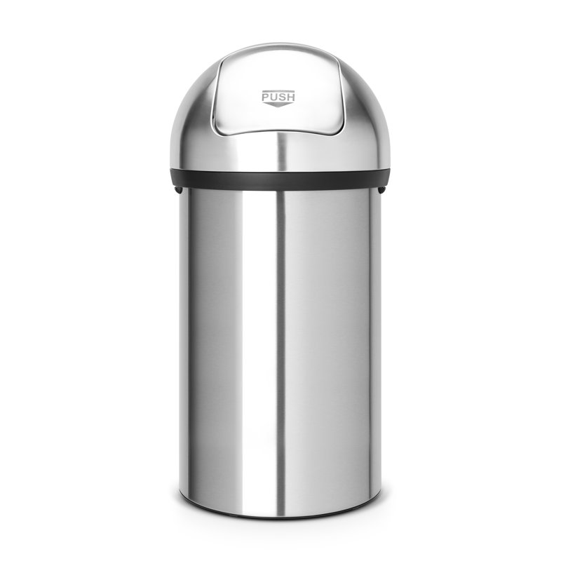 Brabantia 60L Push SwingTop Steel Bin & Reviews Wayfair.co.uk